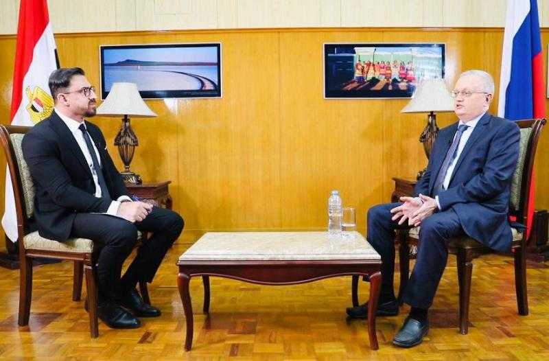 السفير الروسي بالقاهرة ضيف برنامج صناع القرار.. اليوم