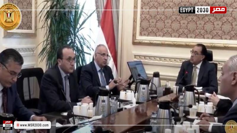 اجتماع رئيس الوزراء مع وزير الري