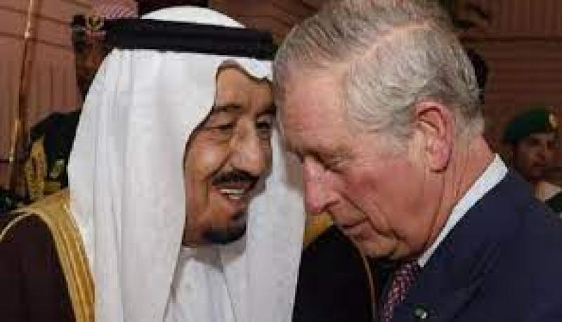 الملك تشارلز والملك سلمان