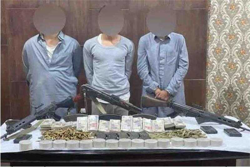 ضبط 12 سلاحا و22 قضية مخدرات في القليوبية