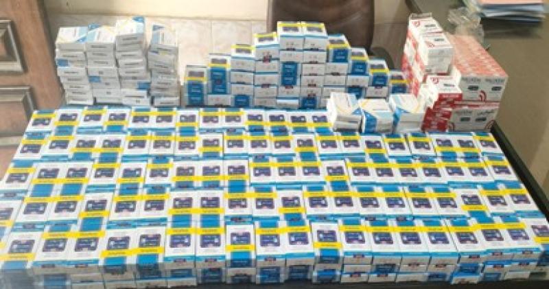 ضبط 1775 أمبول عقار مخدر محظور تداوله بحوزة صاحب محل بالغربية