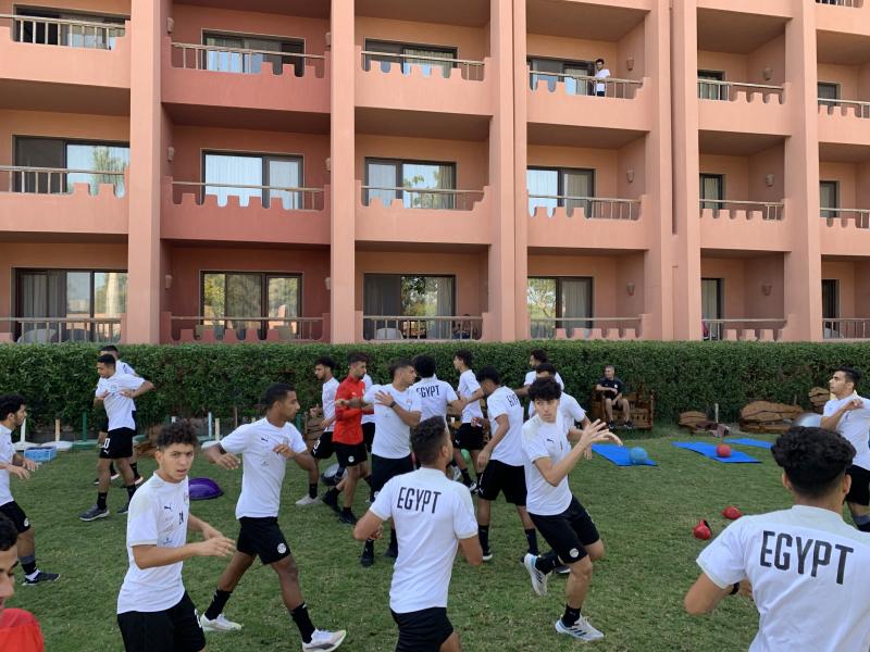 أشغال شاقة لمعسكر منتخب مصر للشباب استعدادا لكأس الأمم الإفريقية