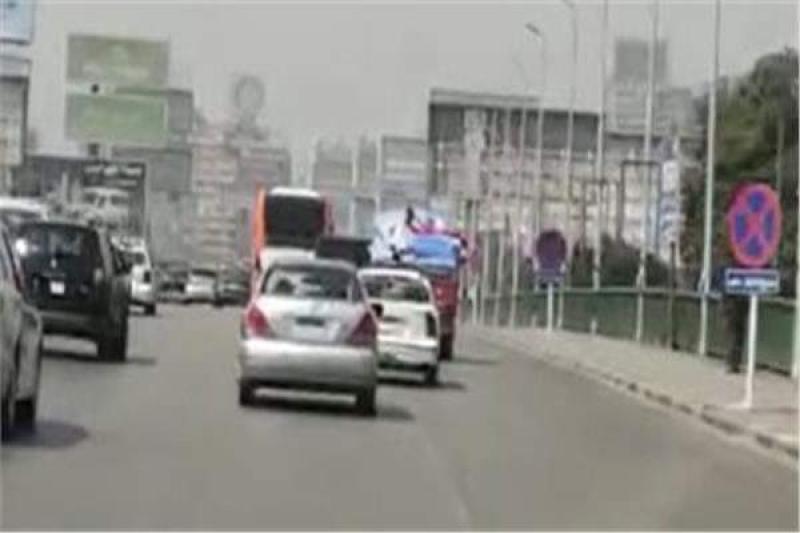 سيولة مرورية بمحور جوزيف تيتو والحرفيين ومصر الجديدة