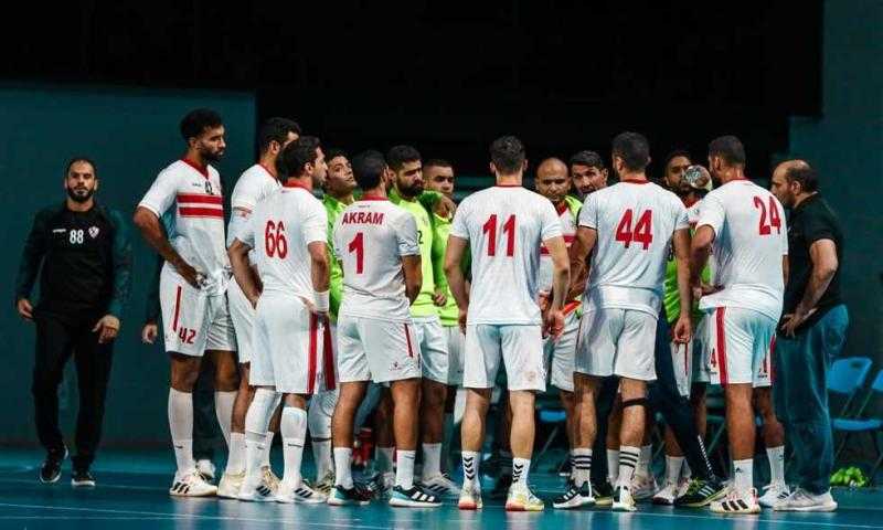 الزمالك يتقدم على الترجي في الشوط الأول بالبطولة العربية لليد