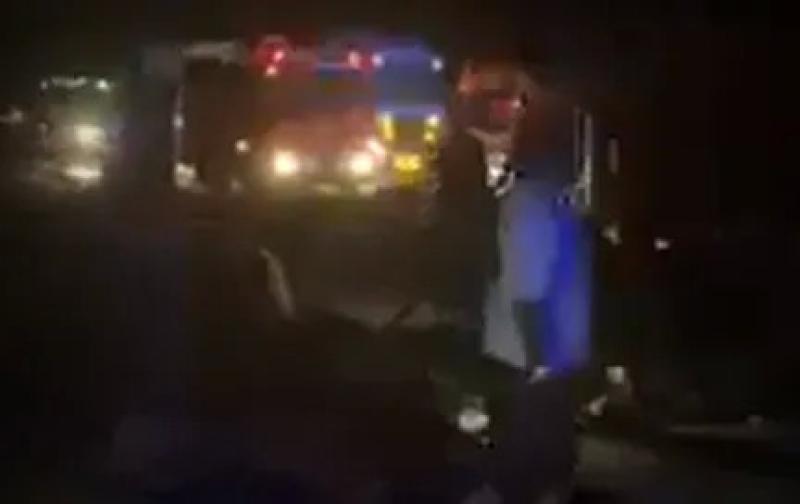 إصابة 27 راكبا في حادث انقلاب أتوبيس بطريق رأس غارب