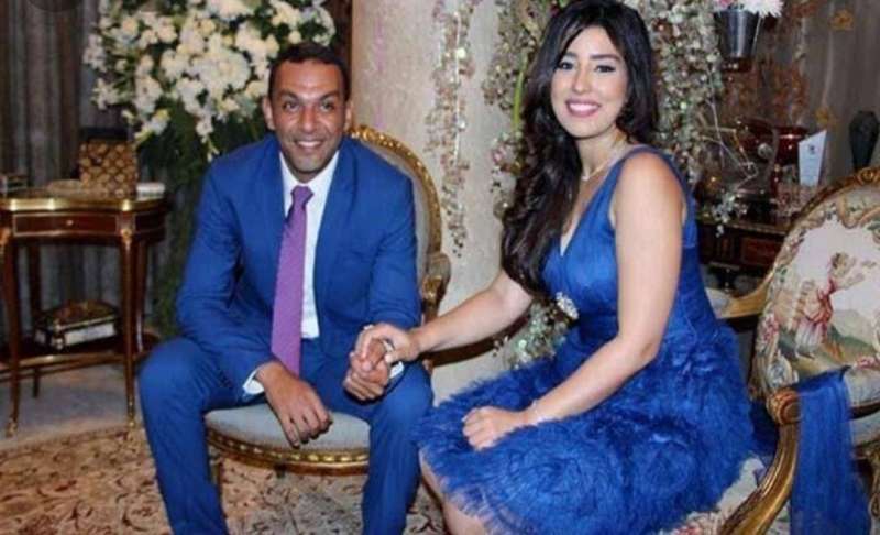 آيتن عامر وزوجها 