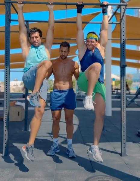 ابحث عن شخص يدفعك خارج حدودك.. حسن الرداد ورامي رضوان يشعلان السوشيال ميديا