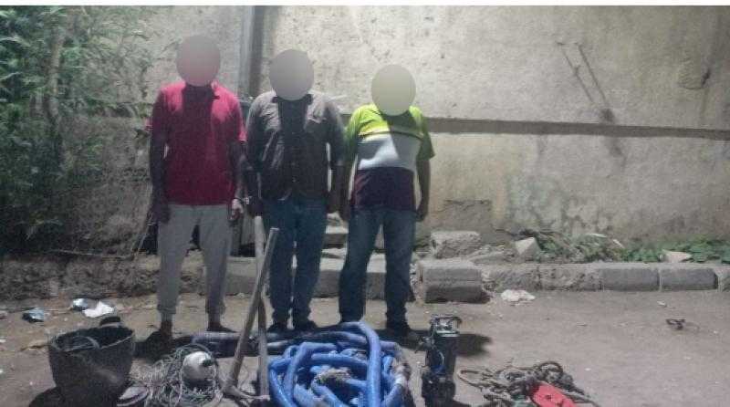 ضبط ثلاثة أشخاص بالقاهرة لقيامهم بالتنقيب عن الآثار في مصر القديمة