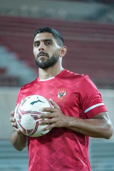 شاهد بالصور.. الظهور الأول لشادي حسين في تدريبات الأهلي بالتتش