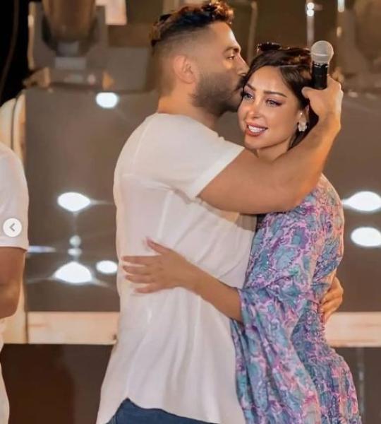 حقيقة انفصال تامر حسني وبسمة وبوسيل