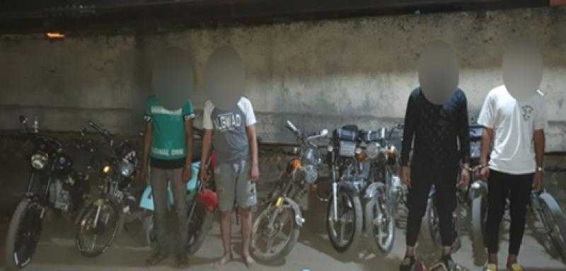 حبس عصابة سرقة الدراجات النارية في مصر القديمة
