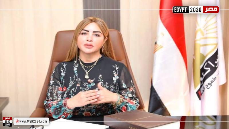 جيهان مديح رئيس حزب مصر أكتوبر