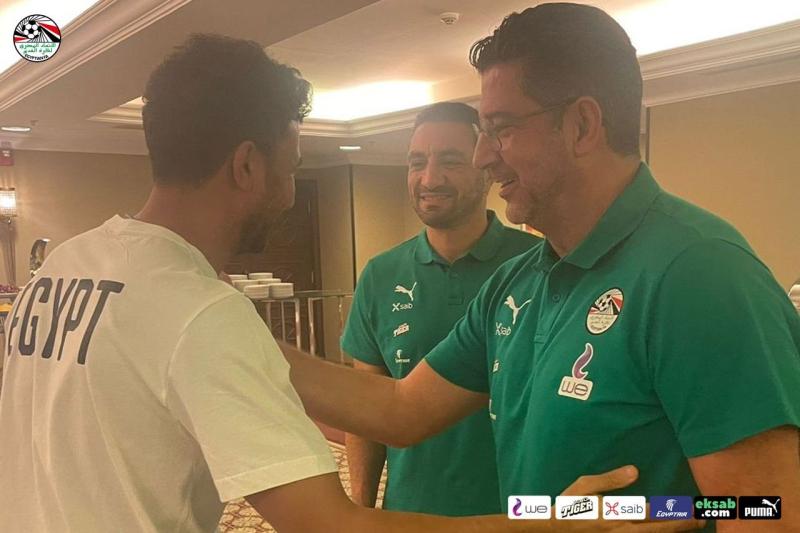 وصول تريزيجيه لمعسكر منتخب مصر