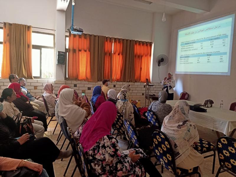 تكنولوجيا الأغذية ينظم بالإسكندرية دورة تدريبية بعنوان المعاملات التصنيعية المختلفة للاسماك ومخلفاتها