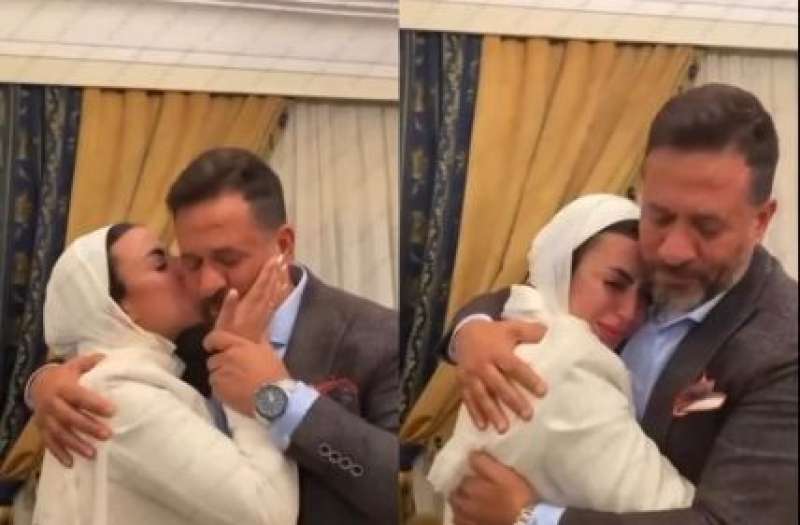 ماجد المصري وأبنته 