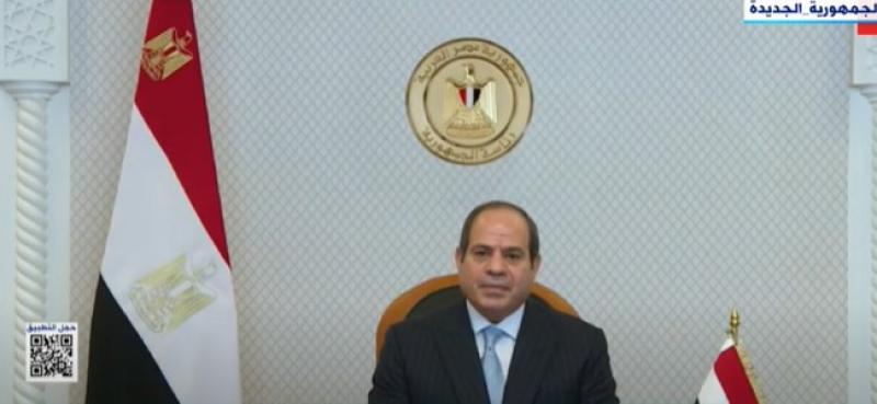 السيسي يحذر: تداعيات التغير المناخي نذيرا مؤلما لمستقبل أبنائنا وأحفادنا