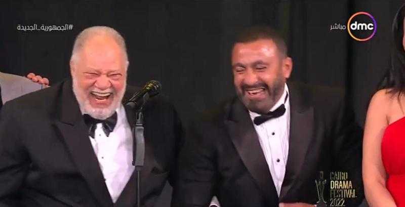 شاهد: يحيى الفخراني لـ أحمد السقا: «الحمد لله إنك فلحت»