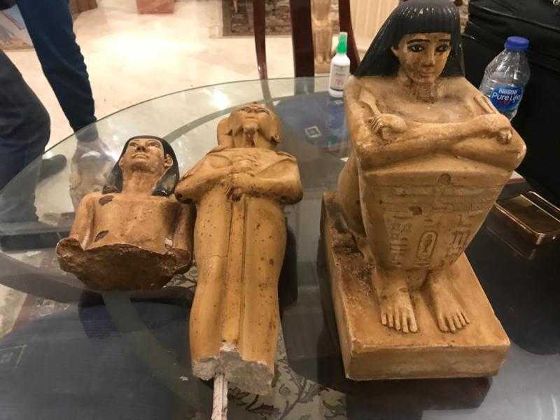 «آثار مقلدة».. ضبط المتهمين بالنصب على المواطنين بالفيوم