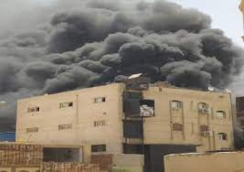 حريق مصنع «فوم»