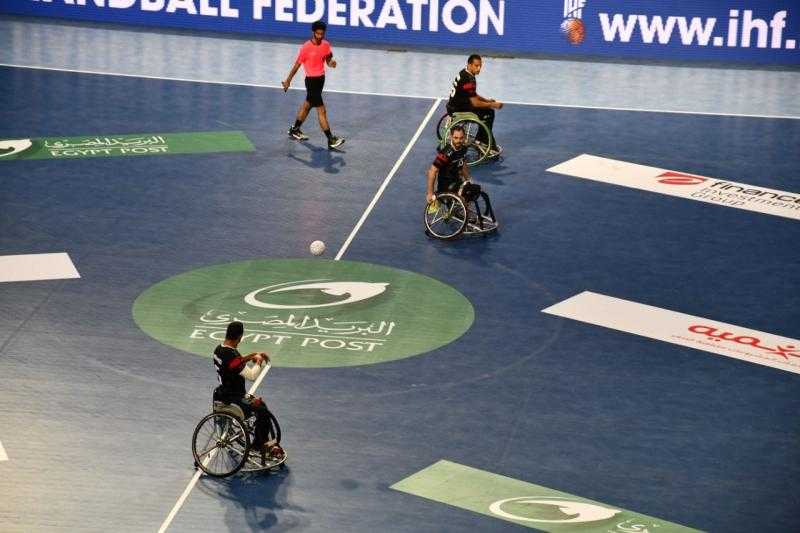 مصر تفوز على سلوفينيا في افتتاح كأس العالم لكرة اليد للكراسي المتحركة