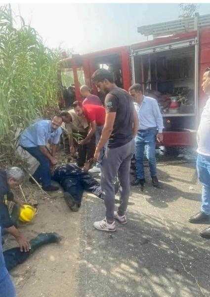 إصابة اثنين من رجال الحماية المدنية في حادث بالغربية