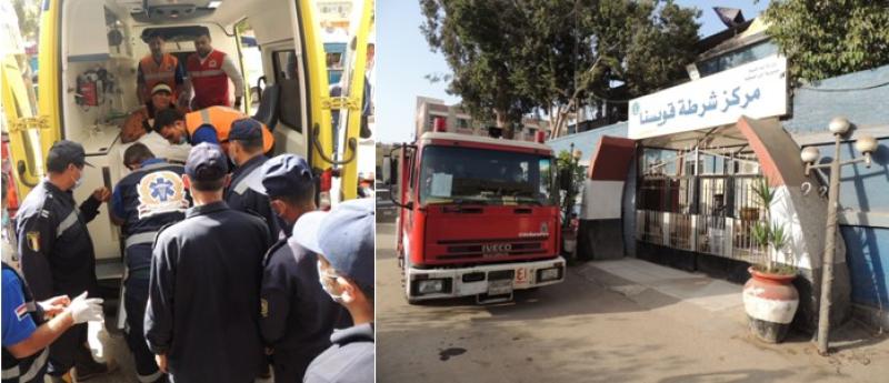 الحماية المدنية بالمنوفية تستجيب لمواطنة وتنقلها للمستشفى لتلقي العلاج