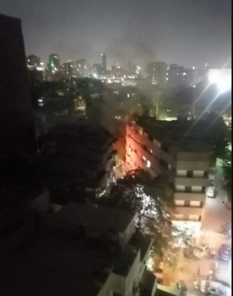 تفاصيل حريق شقة سكنية أمام النادي السويسري بالكيت كات «صور»