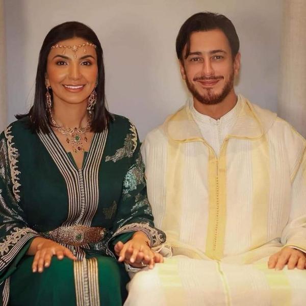 سعد لمجرد وزوجته