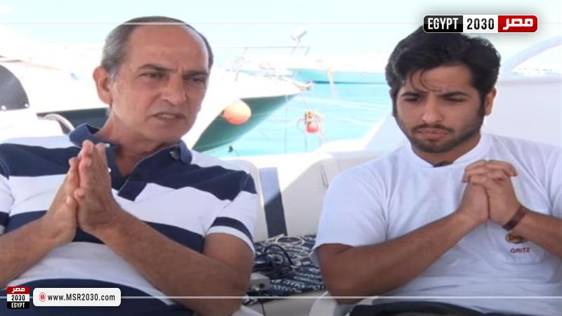 الراحل خالد سليم ونجله