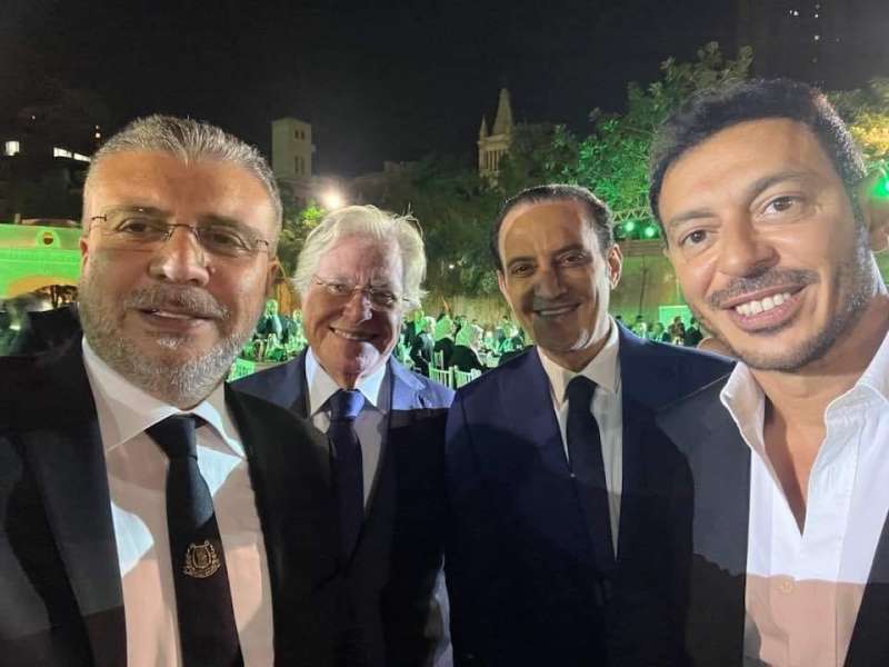 عمرو الليثي وحسين فهمي ومصطفى شعبان 