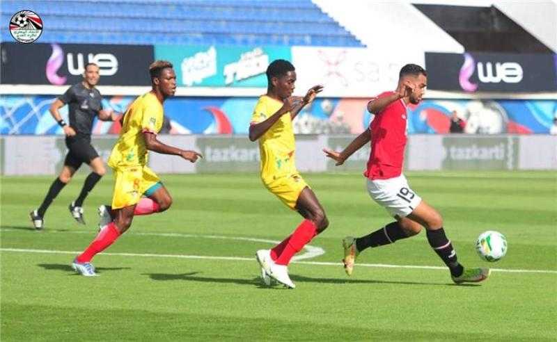 المنتخب الأولمبي يتقدم على بنين في الشوط الأول