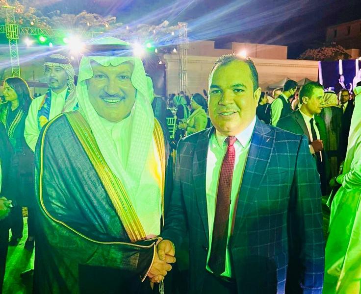 عضو تنسيقية شباب الأحزاب والسفير السعودي 