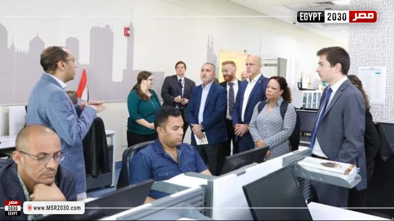 الوفد الأمريكي بمرصد الأزهر