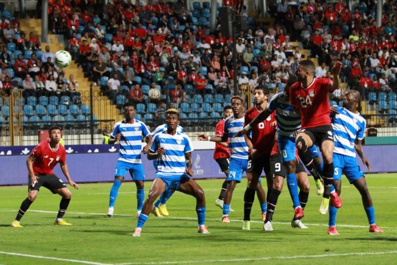 منتخب مصر ينهي معسكر سبتمبر بالفوز بثلاثية في مرمى ليبيريا