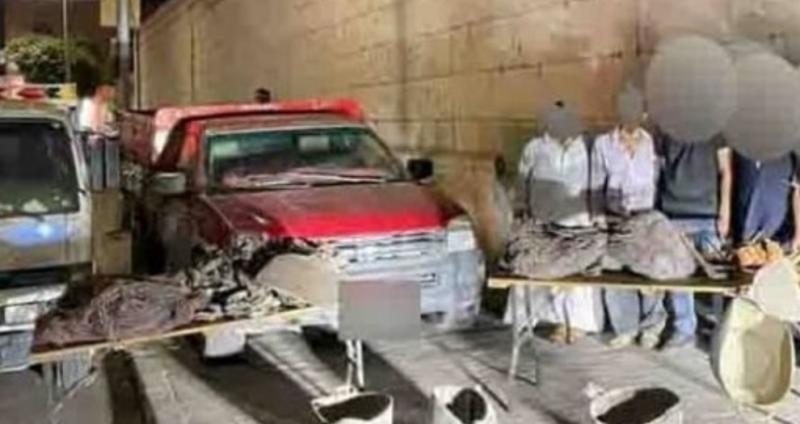 المتهمون والمضبوطات