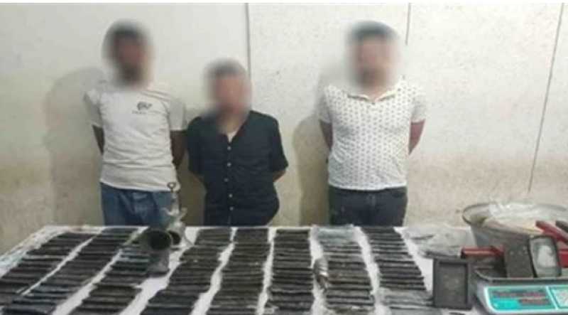 سقوط 3 عناصر إجرامية بحوزتهم 18 كيلو حشيش وبانجو في بني سويف