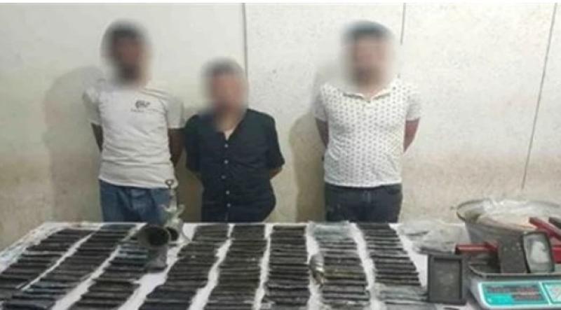 ضبط كمية لمخدر الحشيش وزنت 2201 كيلو جرام