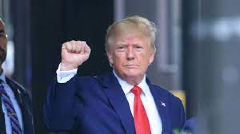  الرئيس الأمريكي السابق ، دونالد ترامب
