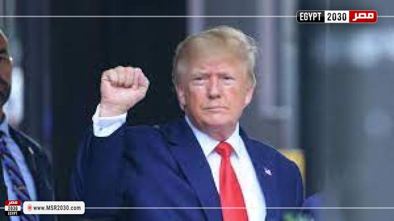  الرئيس الأمريكي السابق ، دونالد ترامب