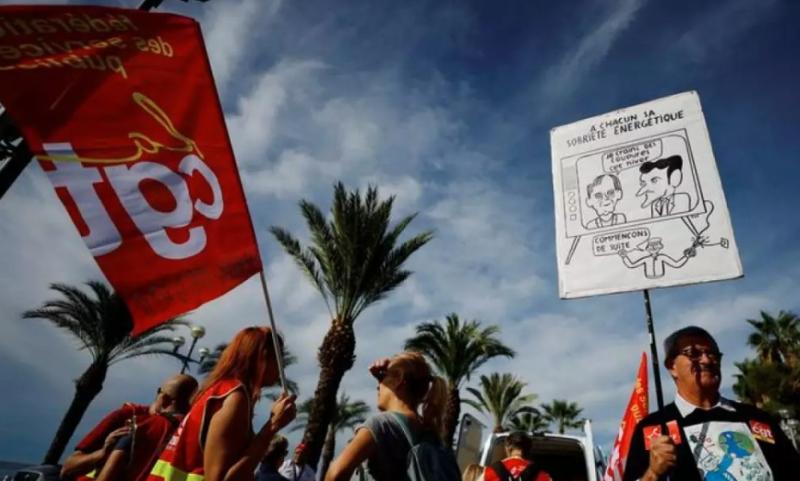 إضراب بقطاع الطاقة في فرنسا «فيديو»