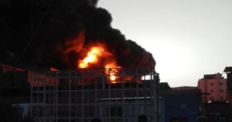 صورة من الحريق 