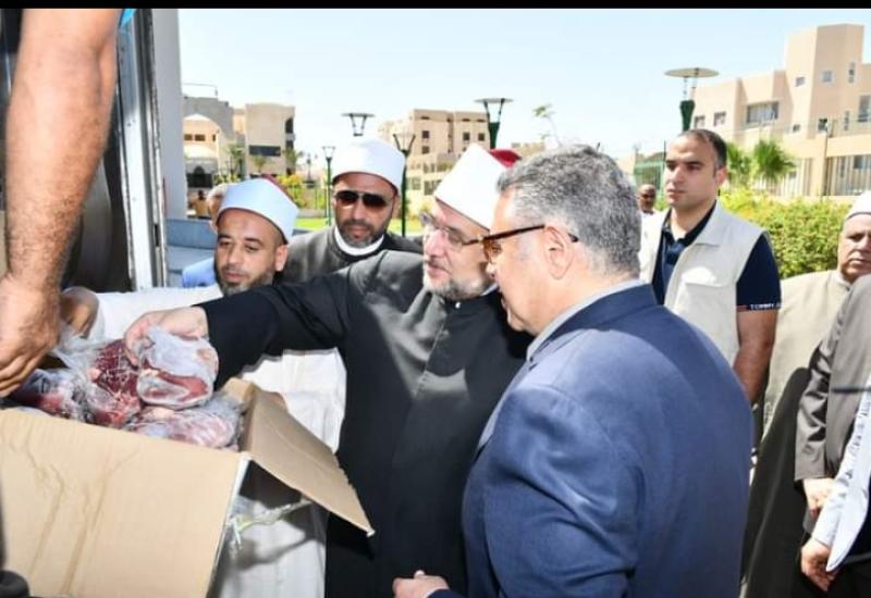 وزير الأوقاف ومحافظ البحر الأحمر 