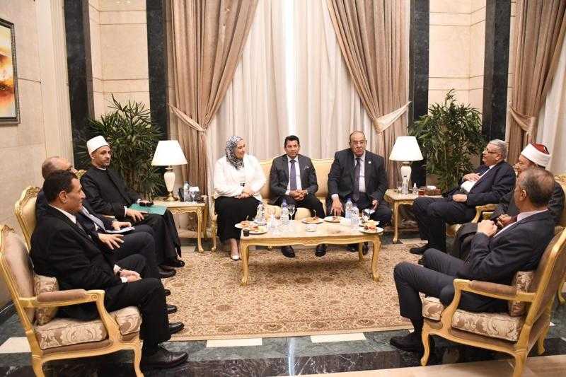وزير الرياضة يشارك في مؤتمر «الحوار الوطني حول القضية السكانية»