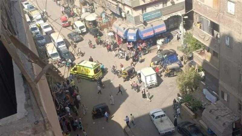 نقل 7 طالبات أصيبوا في انهيار سلم بمدرسة بكرداسة للمستشفى