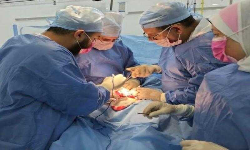 يمكنها الإنجاب.. إزالة 43 ورما يزن 10 كيلو جرامات من رحم سيدة.. فيديو