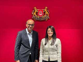 «المشاط» تلتقي الوزير الأول بسنغافورة لمناقشة تعزيز التعاون الثنائي