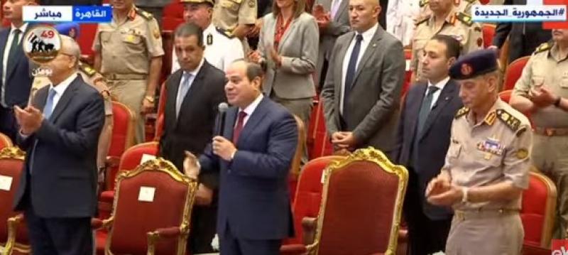 السيسي: تمن الكرامة تضحيات مش كلام وشعارات «فيديو»