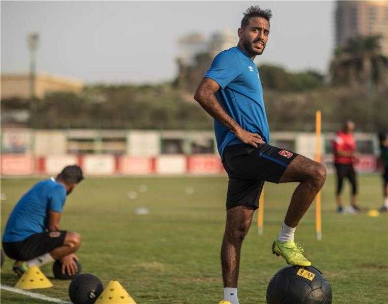تفاصيل 30 دقيقة أشغال بدنية شاقة لكهربا في تدريبات الأهلي
