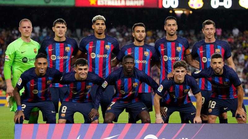 تشكيل برشلونة المتوقع أمام إنتر ميلان في دوري أبطال أوروبا