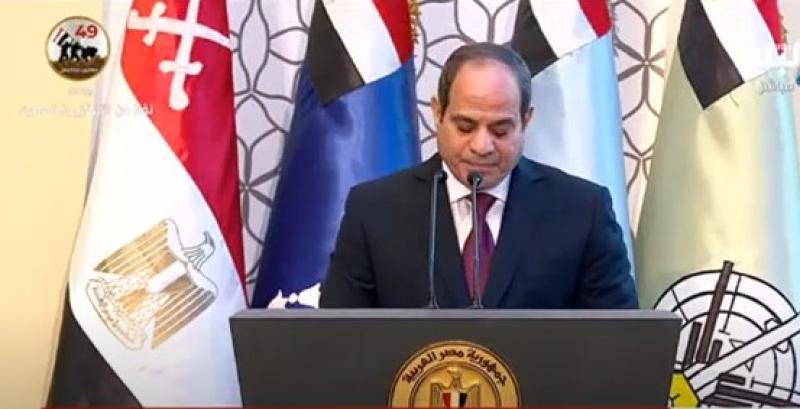 السيسي: هما دول  أعدائي الحقيقيين «فيديو»